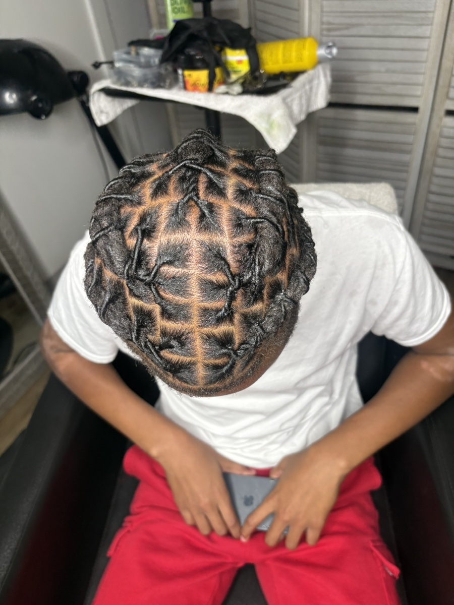 Kids Styles Wash, Retwist and Style